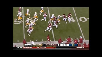 Joe Adams Arkansas Razorbacks Special Teams