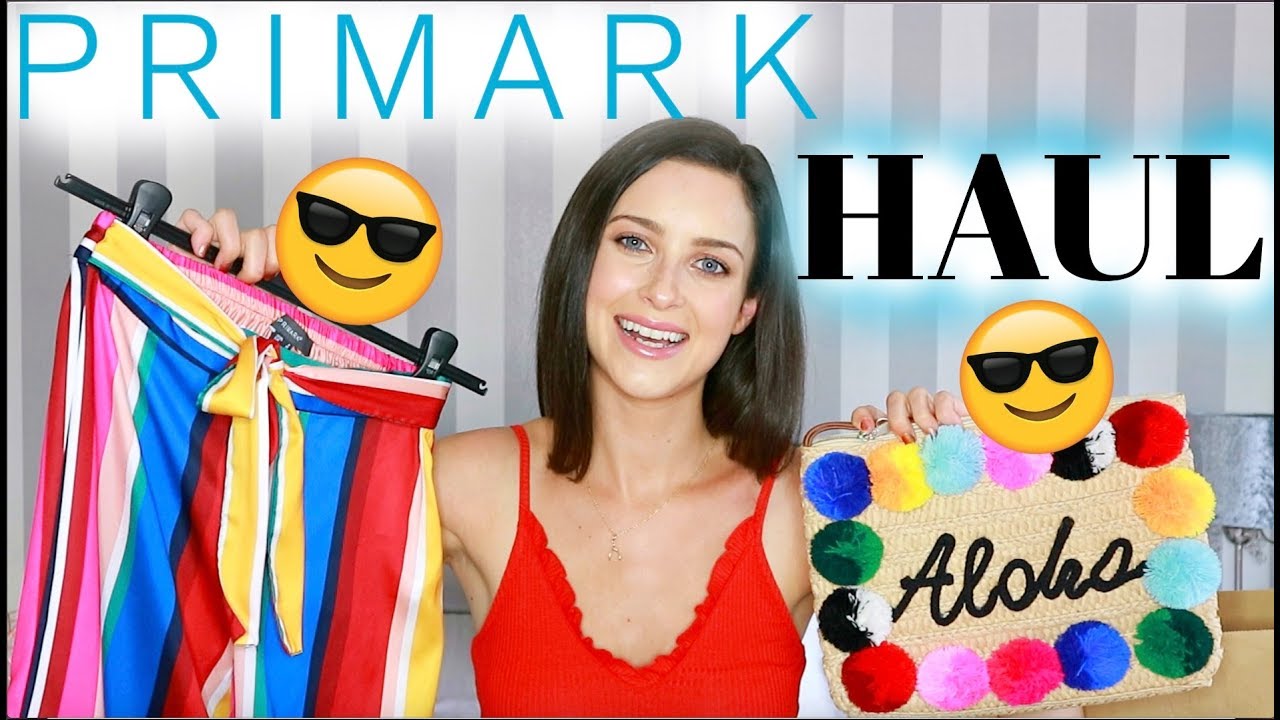NEW IN PRIMARK SUMMER HAUL | CLOTHING VLOG 2018 |