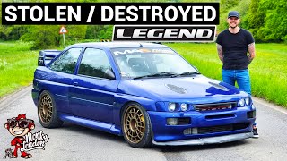 RALLY CAR VS THE STREETS! RWD SEQUENTIAL 520HP ESCORT RS COSWORTH REVIEW by MONKY LONDON 102,755 views 11 months ago 18 minutes