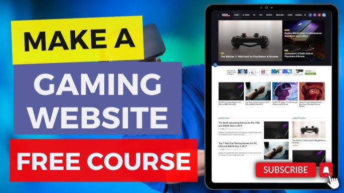 How to Make a Gaming Website with WordPress