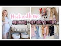 NEST WITH ME | KONMARI ORGANIZE AND DECLUTTER WITH ME | NEW BABY FURNITURE | Tara Henderson