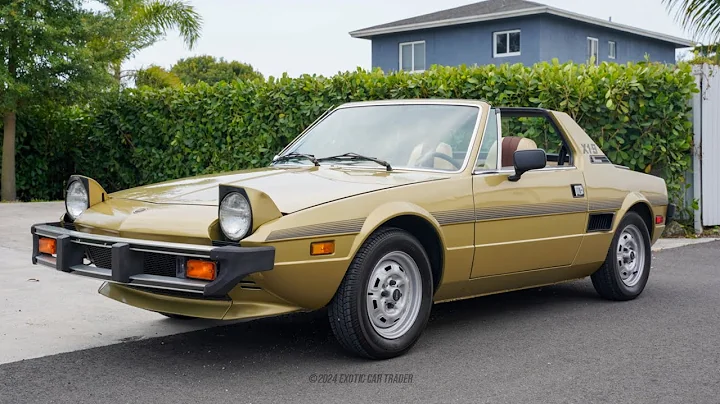 1978 Fiat X1/9 Walk-around Video