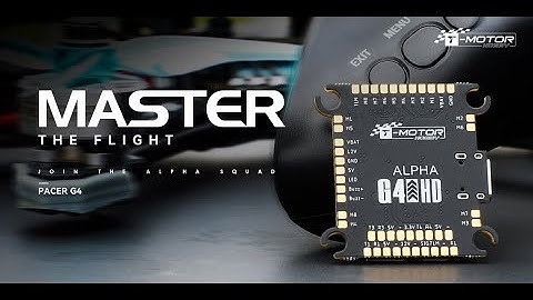 T-Motor Pacer G4 flight controller is coming!