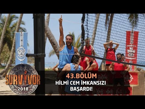 Hilmi Cem imkansızı başardı! Acun Ilıcalı'dan büyük övgü... | 43. Bölüm | Survivor 2018