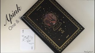 Apink - One & Six Album (One Version) Unboxing!