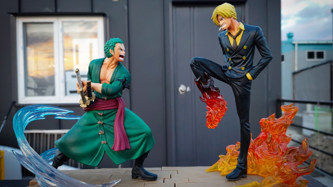 Log File Selection Zoro Vs Sanji Onepiece Banpresto Animefigure Youtube