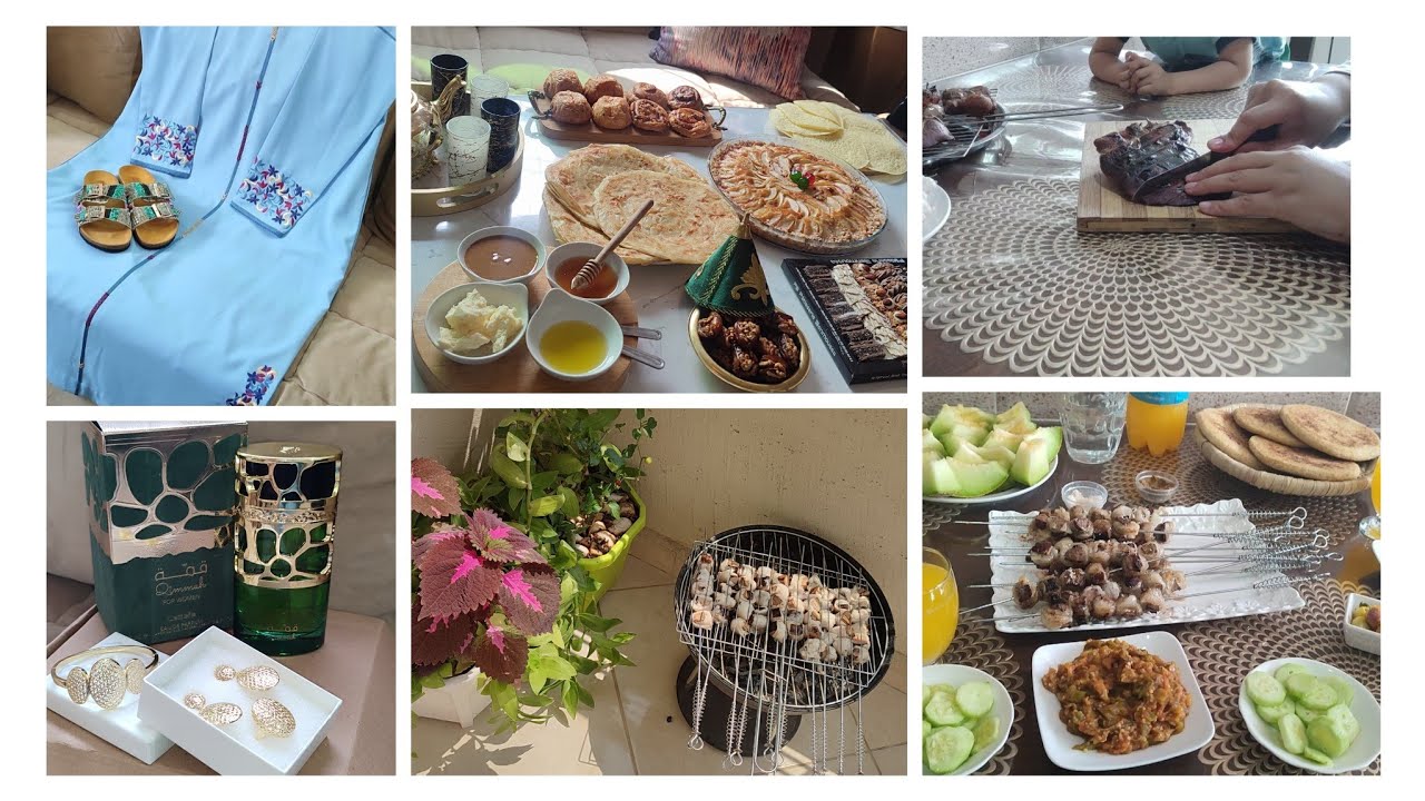 أجواء عيد الأضحى في بيتي🐏إن بعد العسر يسرا🤲ربي ماكيسد باب حتى كيفتح بيبان🥰نهار كبير والفرحة فرحتين