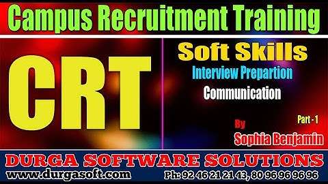 Soft skills Tutorials|| Interview Prepartion||Communication Part-1 by Sophia Benjamin