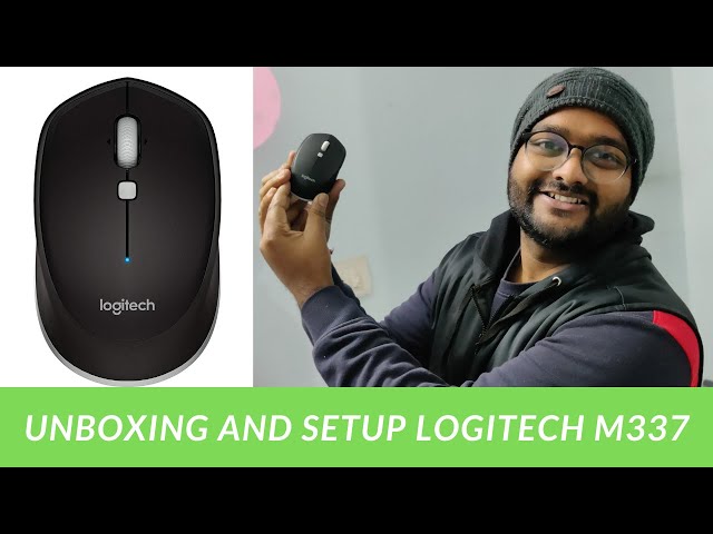 UNBOXING and SETUP Logitech M337 Wireless Mouse, Bluetooth, 10-Month Battery Life, PC/Mac/Laptop