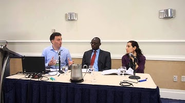 AEA Conference 2013 "Perspectives from the ground: Evaluating CC adaptation  in the water sector"