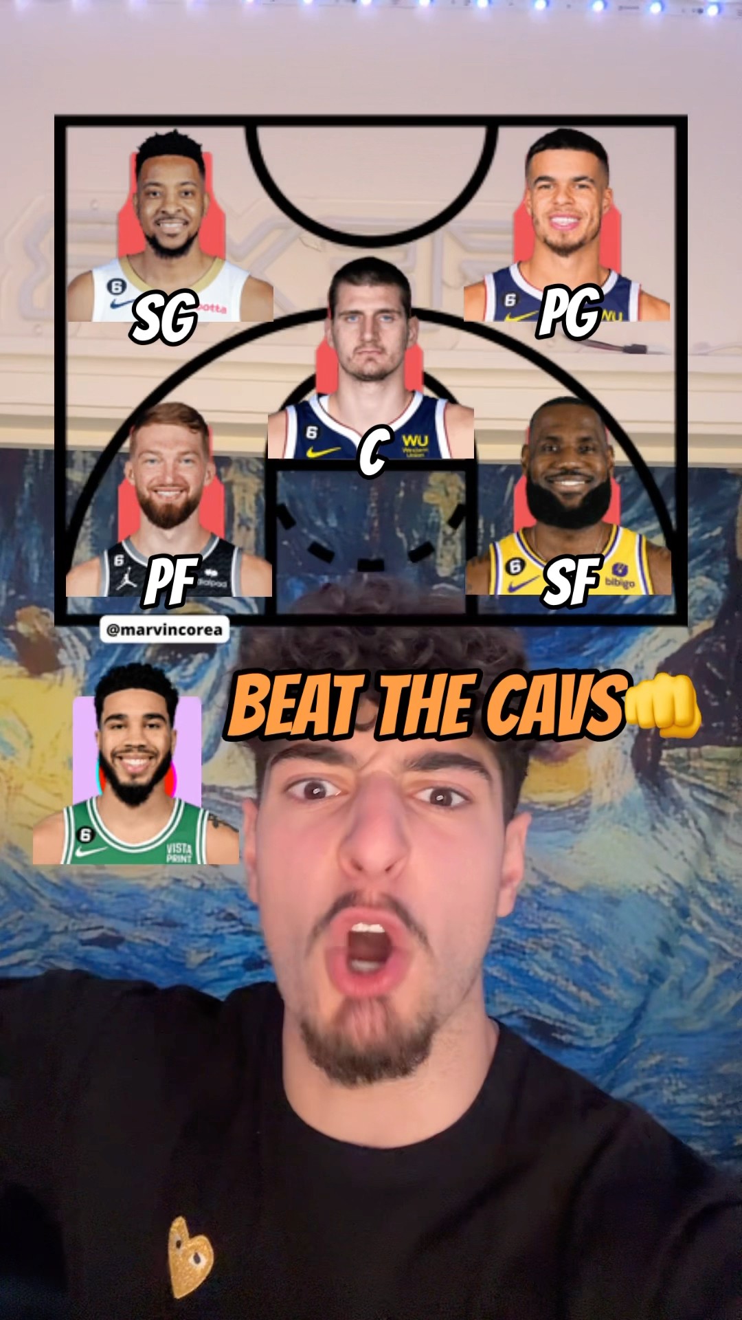 THE UNDEFEATED CAVS HAVE BEEN DEFEATED?? #nba #cavs #lebron #jokic #mpj #jaysontatum #fexr