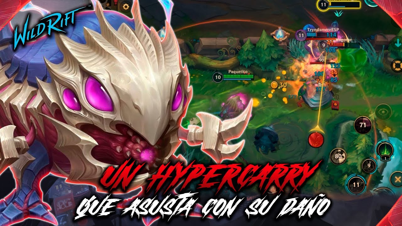 Kog Wild Rift LOS NERFS NO LE HAN HECHO NADA 🤯!! Kog'Maw Wild Rift Gameplay - YouTube