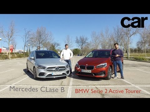 mercedes-clase-b-2019-y-bmw-serie-2-2018-|-prueba-/-test-/-review-en-español-/-revista-car