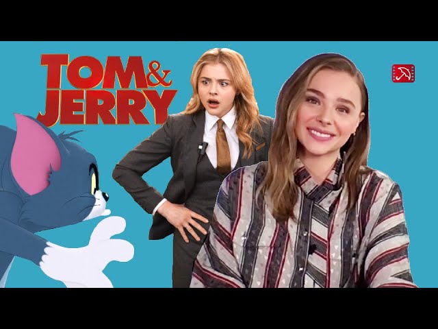 Chloë Grace Moretz TOM & JERRY Interview 