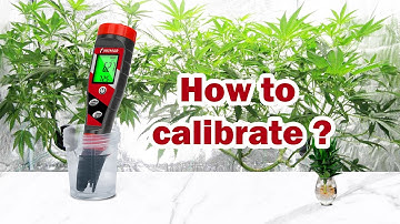 UIUZMAR pH TDS EC Meter for Hydroponics Calibration Guide