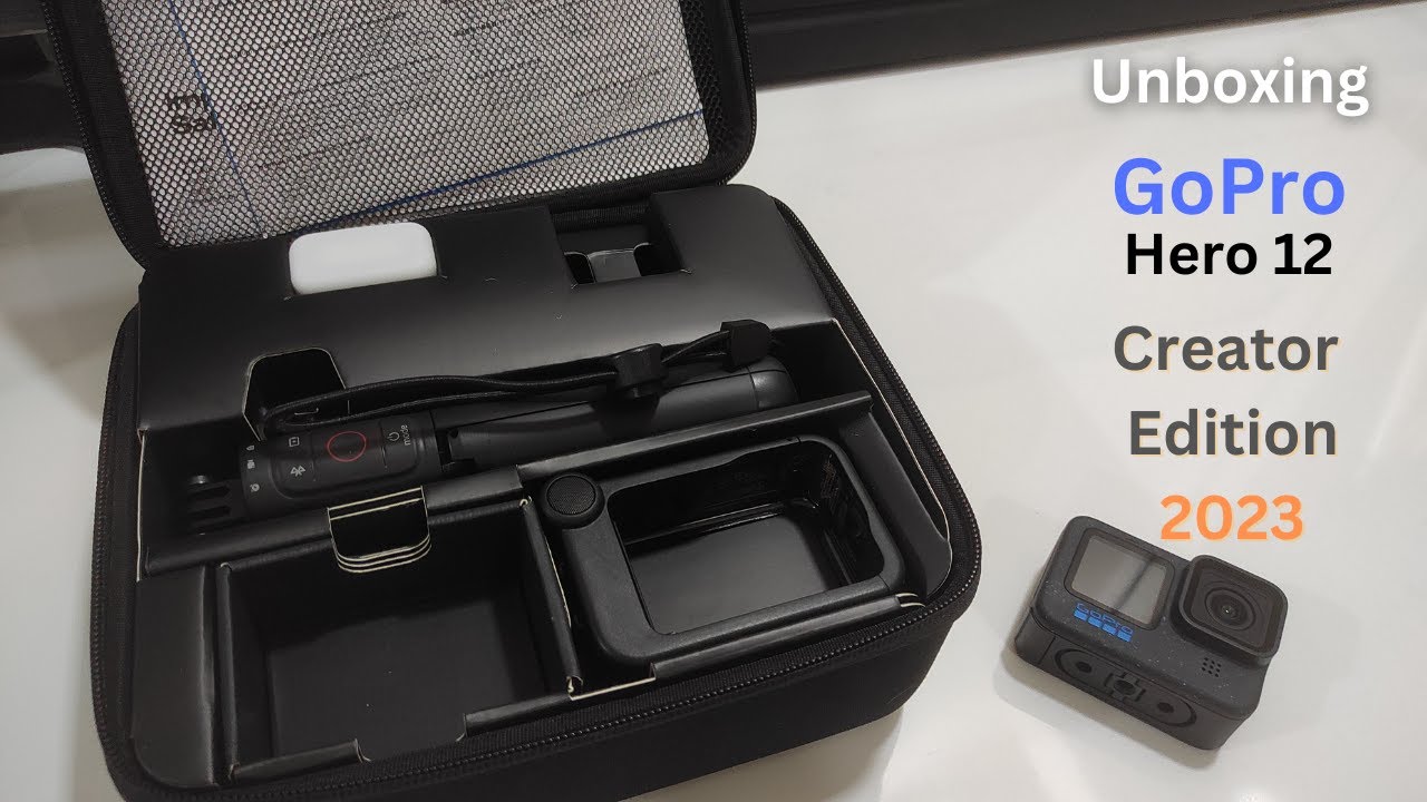 GoPro Hero 12 Unboxing | Creator Edition | 2023 - YouTube