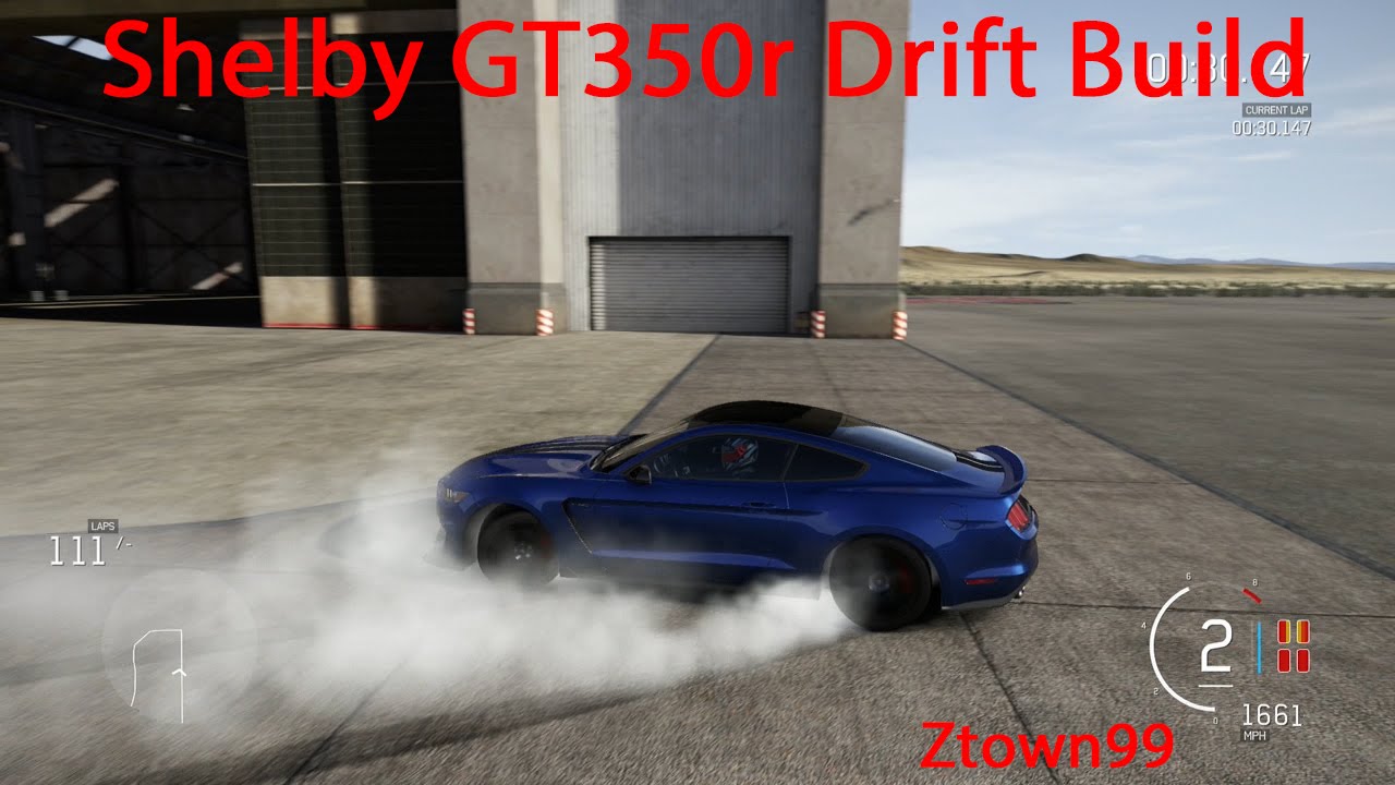 Shelby gt350R drift build / FM6
