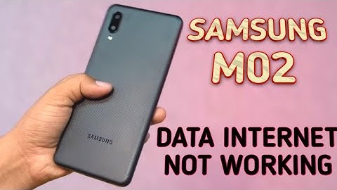 samsung M02 solve mobile data problem, samsung mobile data not working