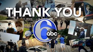 6abc says 'Thank you' to our field crews working through the pandemic