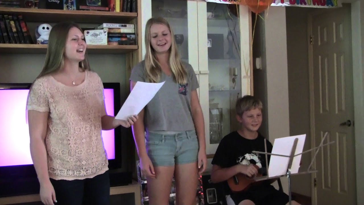 Let It Be - Grandma's 70th Birthday Song - YouTube
