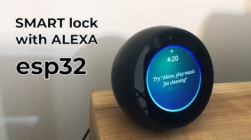 Smart lock with Alexa and ESP32 1