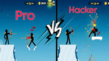 Pro Vs Hacker Stickman Ragdoll Archery Android - GamePlay 