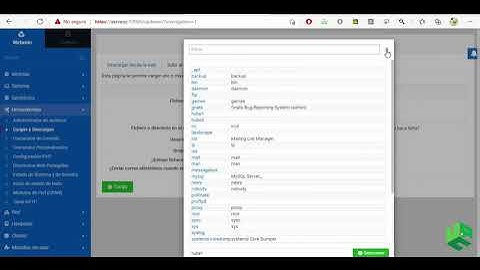 CARGA Y DESCARGA DE ARCHIVOS CON WEBMIN