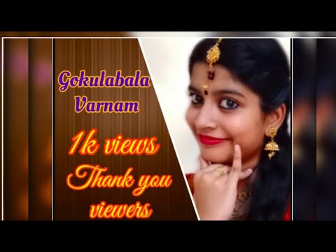 Bharathanatyam   Gokulabala Varnam by Vinitha