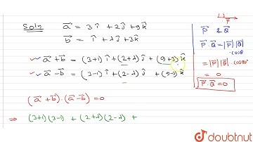 If  vec (a) = 3 hat (i) + 2 hat (j) + 9 hat (k) andvec(b) = hat (i) + lambda hat (j) + 3 hat (k)...
