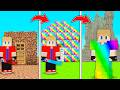 SOBREVIVI em uma CIVILIZAÇÃO DE MINÉRIO SECRETO no Minecraft!