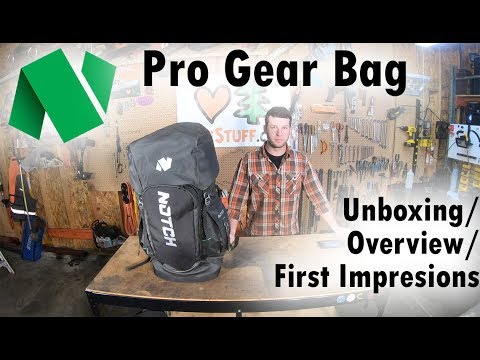 Notch Pro Gear Bag: Unboxing/ Overview/ First Impressions