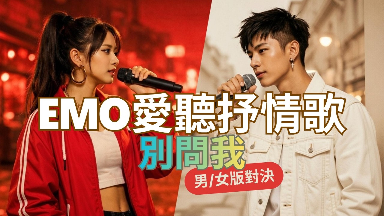【POP對決】《別問我》 emo愛聽抒情歌 | ♂️♀️對決，留言告訴我，你(妳)比較喜歡哪一版? | 悟理定律