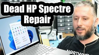 notorious hp spectre laptop won't charge or power on. is it fixable ?