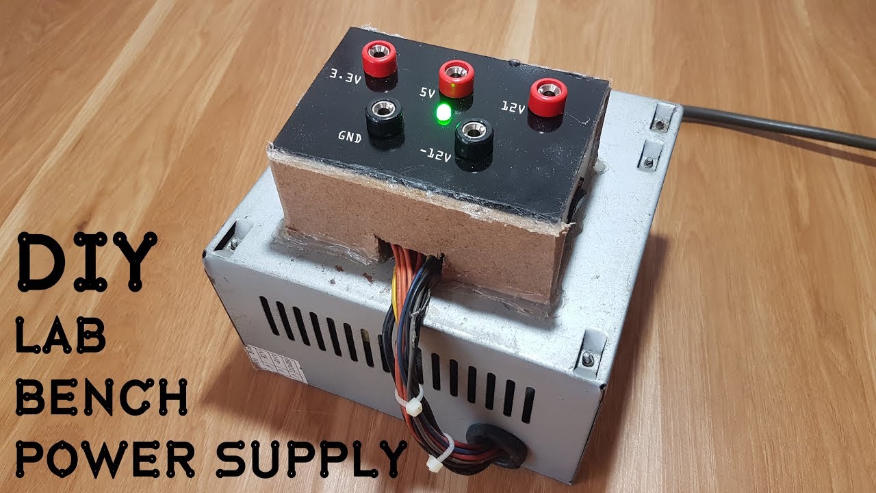 DIY LAB Bench Power Supply With Puter Power Supply