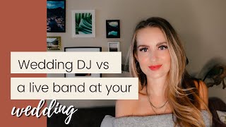 Wedding DJ vs Live Band at Your Wedding