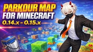 Parkour Map For Minecraft 0.15.10 and 0.14.3 | Mr Demon | @MrDemon-xyz | With ModPE Script |