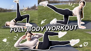 Full body workout / effective workout at home.