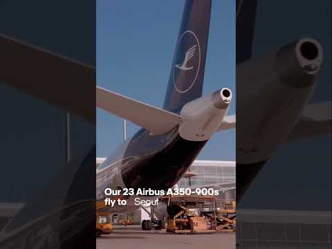 Get your A350-900 experience | Lufthansa #aviation #A350 #Lufthansa