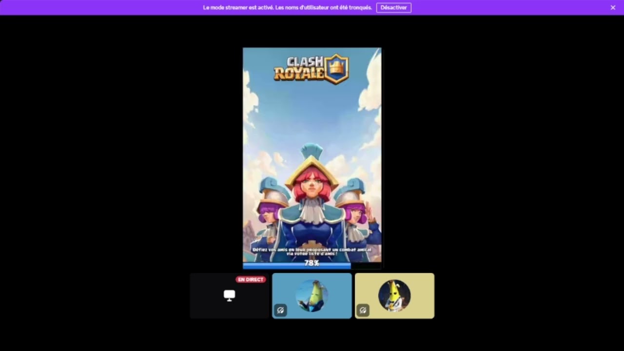 je montem mes trophées🏆 sur clash royale