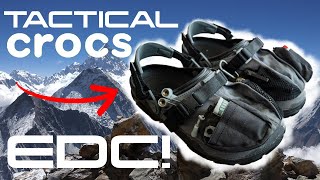 MOST IMPORTANT EVERY DAY CARRY ITEMS! | Tactical Crocs