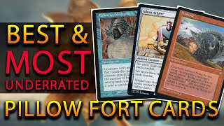 The Best and Most Underrated Pillow Fort Cards in EDH Commander | Podcast #1 | Magic: The Gathering