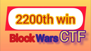 2200th Capture the Flag Win | Blockwars | Cubecraft | Minecraft