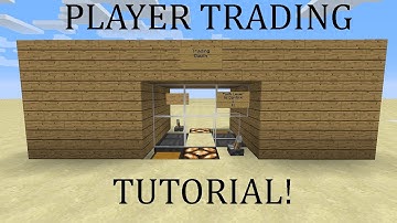 Player Trading System: Minecraft Tutorial