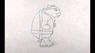 Turtle Walk Cycle