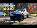 XROX Bullbar + Tough Dog HD Torsions Bars- ZD30 D22 Navara