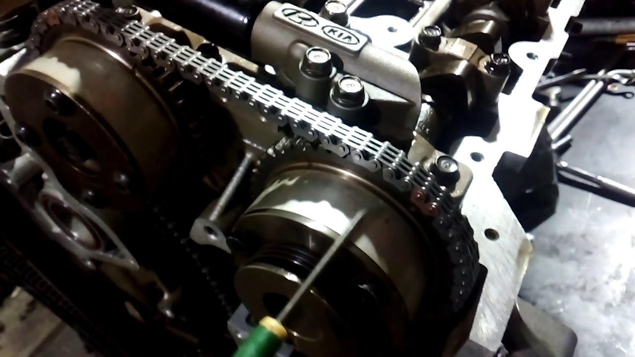 How can you adjust : Hyundai Genesis 3.8 Engine Timing - YouTube