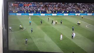 PITCH INVASION AT WORLD CUP FINAL 2018