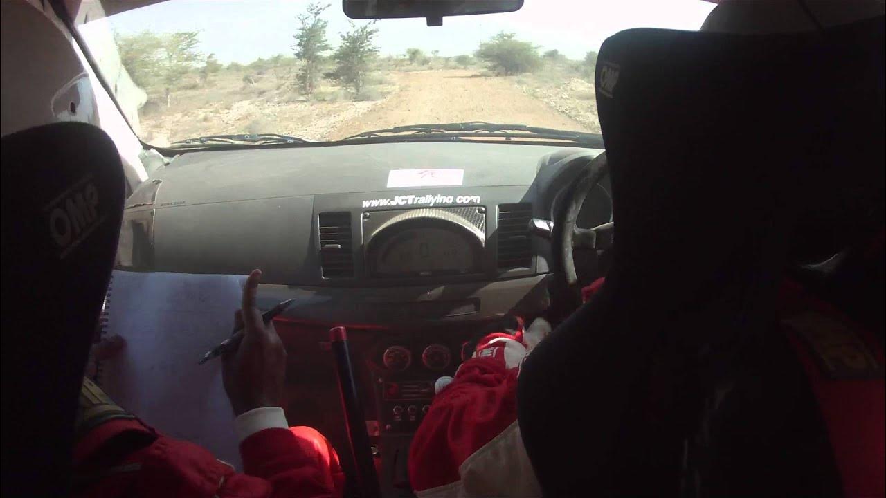 Coimbatore Rally 2013. Samir Thapar - 1st Stage. EVO 10 