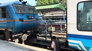 DIESEL ENGINE SHUNTING TO ALIPURDUAR SILIGURI TOURIST SPECIAL TRAIN/INDIAN RAILWAYS