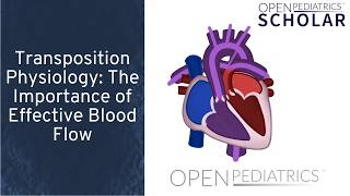 Transposition Physiology: The Importance of Effective Blood Flow by M. Cory | OPENPediatrics Scholar